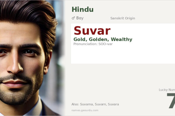 Suvar Name Meaning — Origin, Gender & Details (2025)