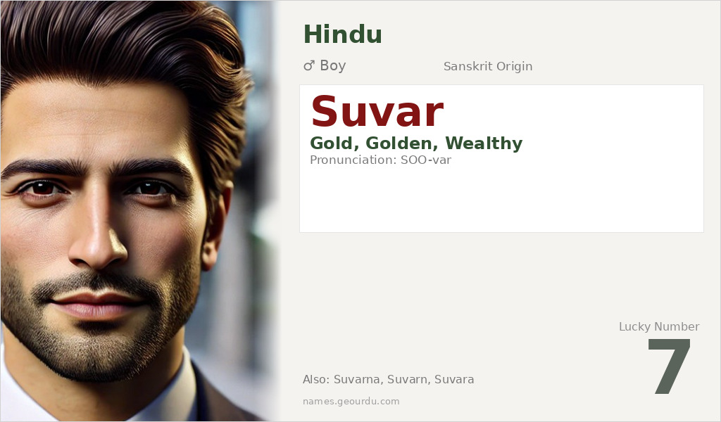 Suvar Name Meaning and Details