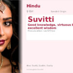 Suvitti Name Meaning and Details