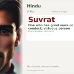 Suvrat Name Meaning and Details