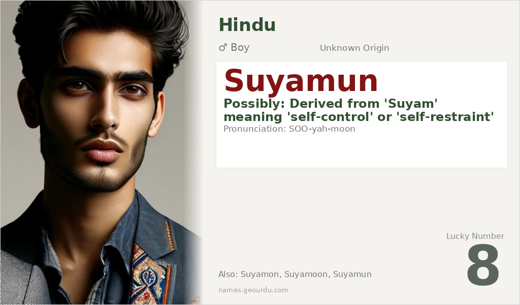 Suyamun Name Meaning and Details