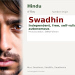 Swadhin Name Meaning and Details