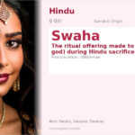Swaha Name Meaning and Details