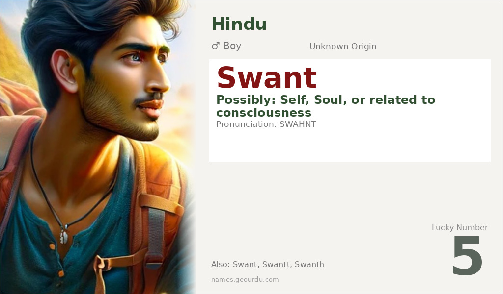 Swant Name Meaning and Details