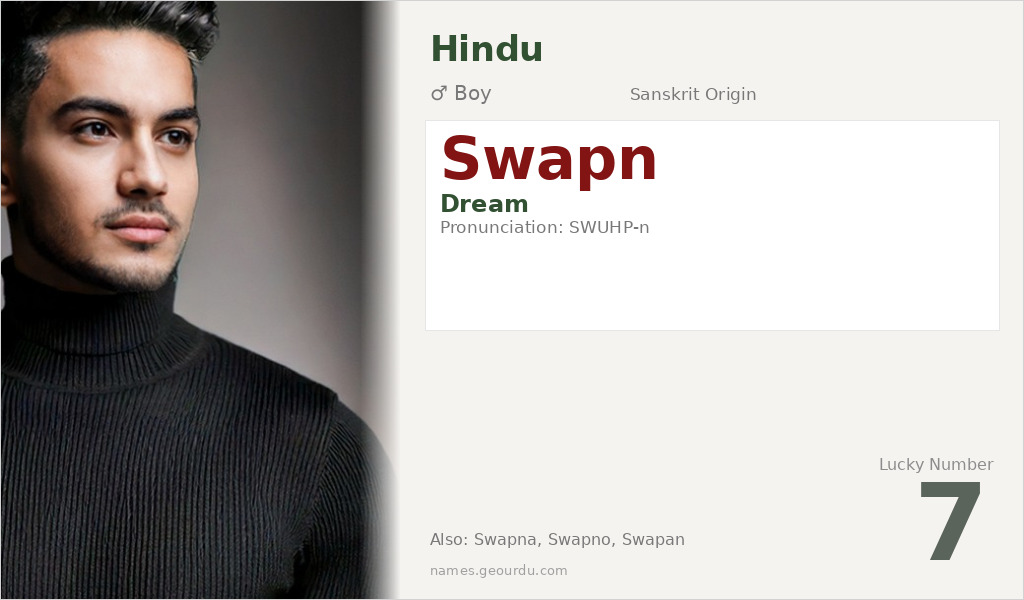 Swapn Name Meaning and Details