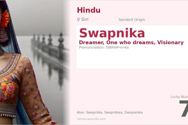 Swapnika Name Meaning — Sanskrit Origin, Girl Name & Details (2025)