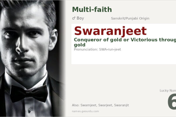 Swaranjeet Name Meaning — Origin, Gender & Details (2025)