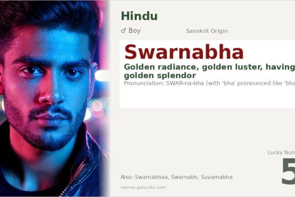 Swarnabha Meaning — Golden Radiance, Origin & Details (2025)