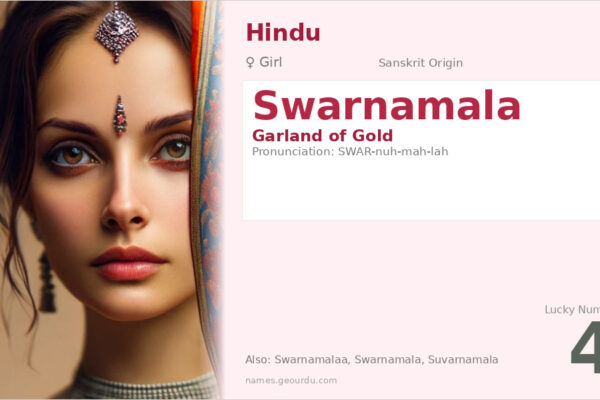 Swarnamala Meaning — Sanskrit Origin, Girl Name & Details (2025)