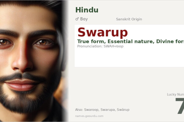 Swarup Name Meaning — Sanskrit Origin, True Form & Details (2025)