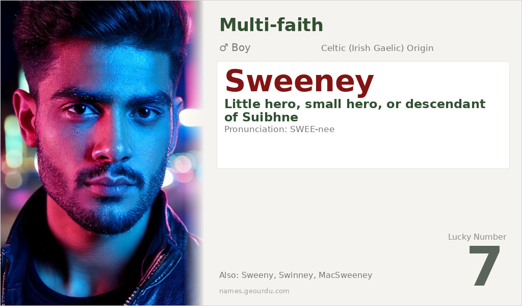Sweeney Name Meaning and Details