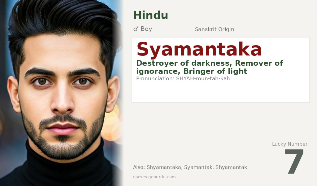 Syamantaka Name Meaning and Details