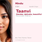 Taanvi Name Meaning and Details