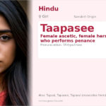 Taapasee Name Meaning and Details