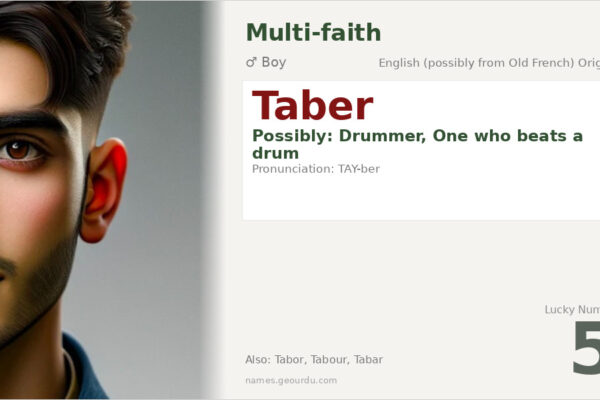 Taber Name Meaning — Origin, Gender & Details (2025)