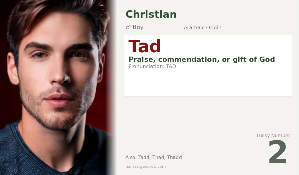 Tad Name Meaning and Details
