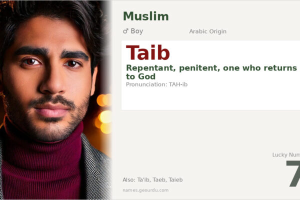 Taib Name Meaning — Arabic Origin, Boy Name & Islamic Significance (2025)