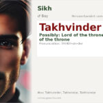 Takhvinder Name Meaning and Details