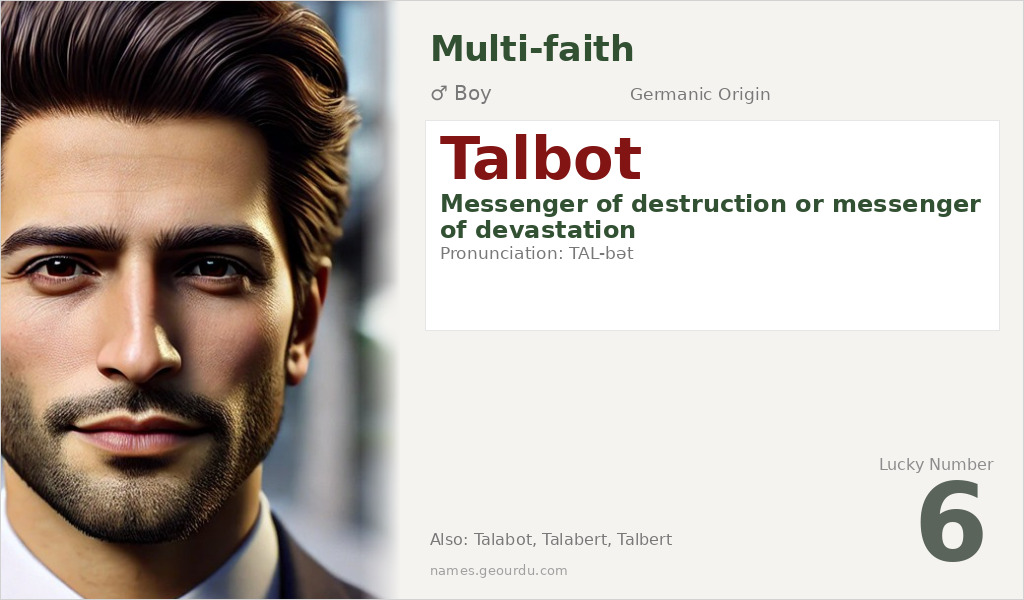 Talbot Name Meaning and Details