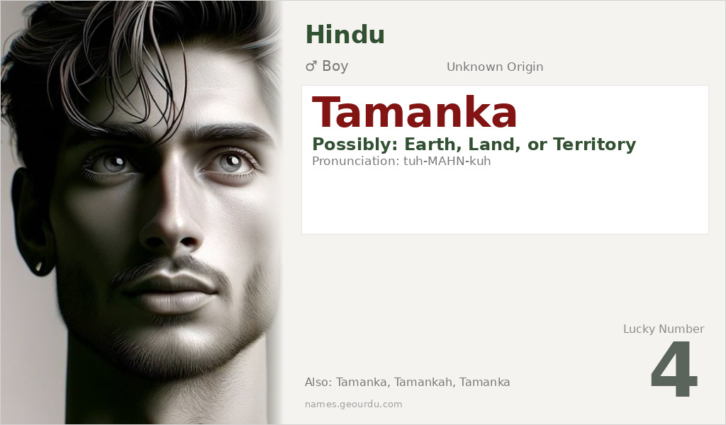 Tamanka Name Meaning and Details