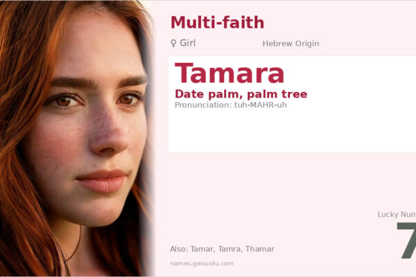 Tamara Name Meaning — Hebrew Origin, Girl’s Name & Details (2025)