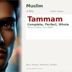 Tammam Name Meaning and Details