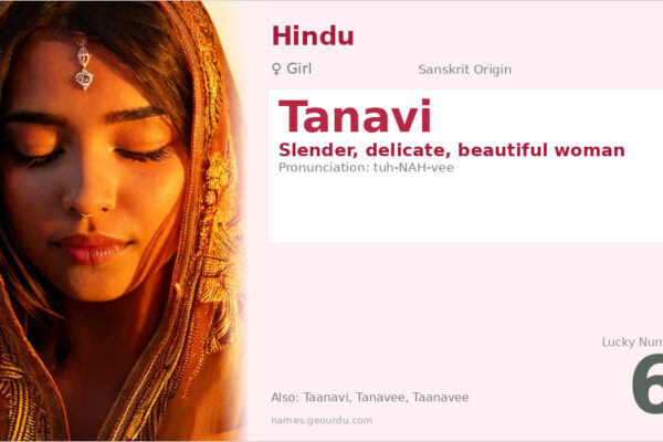 Tanavi Name Meaning — Sanskrit Origin, Girl Name & Details (2025)