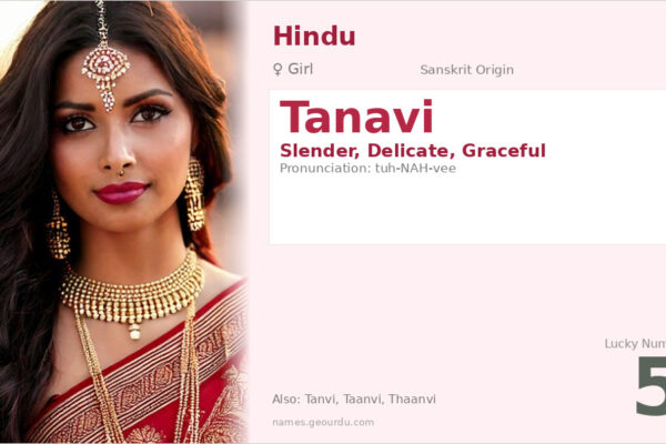 Tanavi Name Meaning — Sanskrit Origin, Girl Name & Details (2025)
