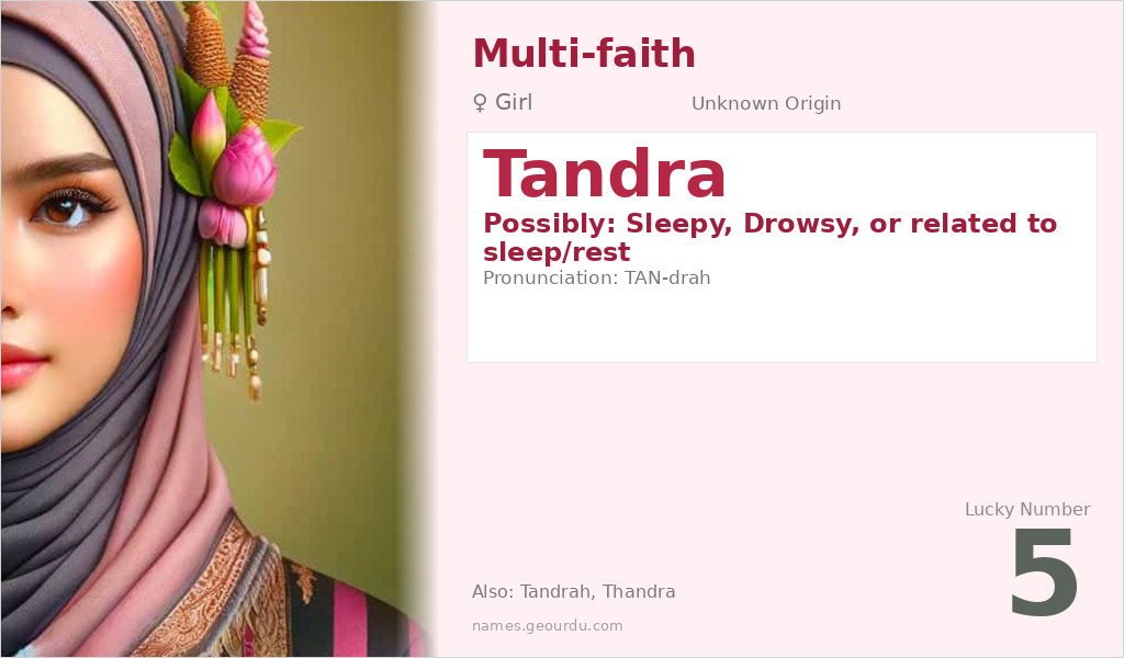 Tandra Name Meaning and Details