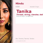 Tanika Name Meaning and Details