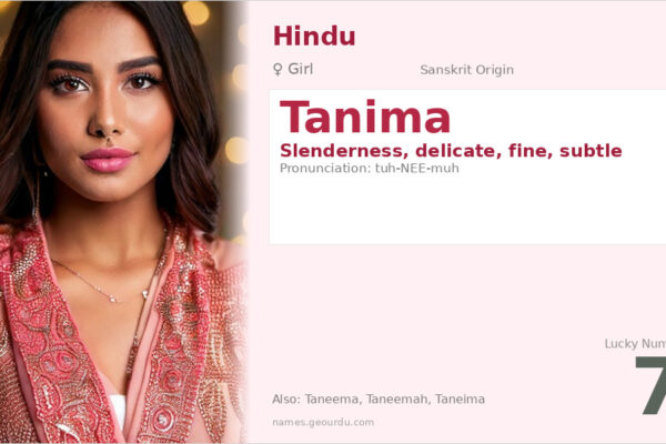 Tanima Name Meaning — Sanskrit Origin, Girl Name & Details (2025)