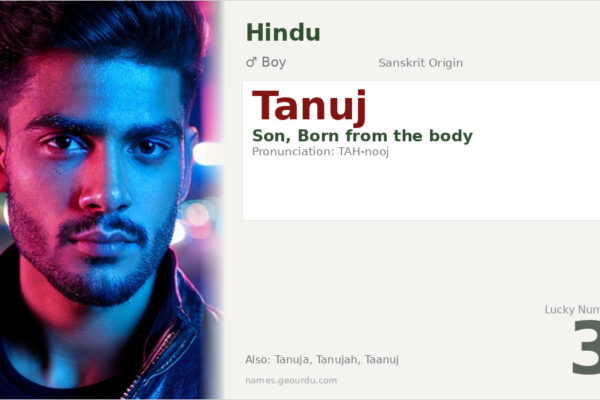 Tanuj Name Meaning — Sanskrit Origin, Boy Name & Details (2025)