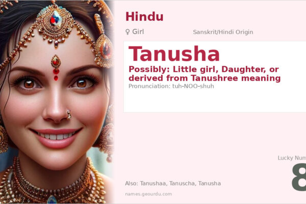 Tanusha Name Meaning — Origin, Gender & Details (2025)