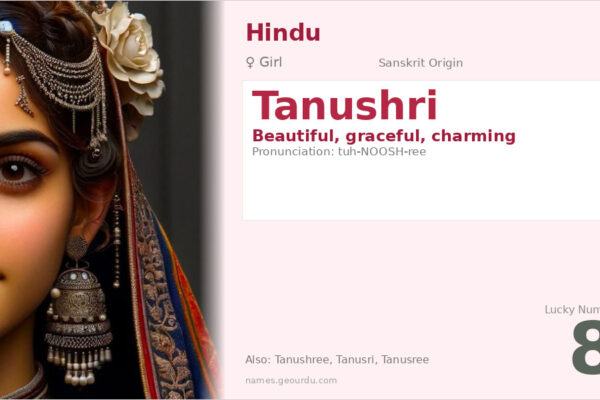Tanushri Name Meaning — Sanskrit Origin, Girl Name & Details (2025)