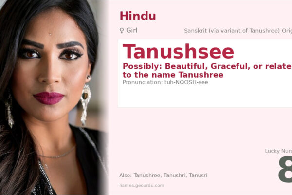 Tanushsee Name Meaning — Origin, Gender & Details (2025)