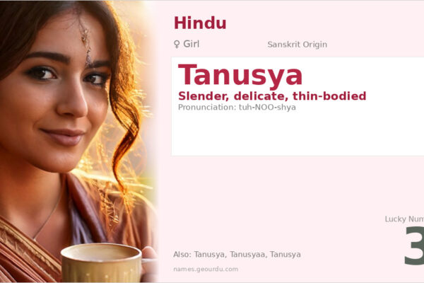 Tanusya Name Meaning — Sanskrit Origin, Girl Name & Details (2025)