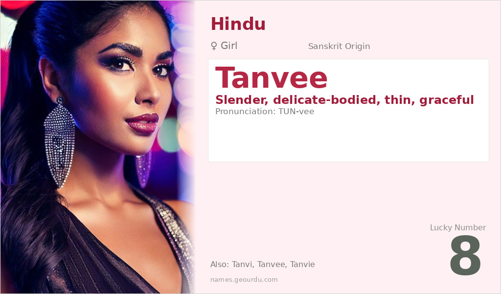 Tanvee Name Meaning and Details