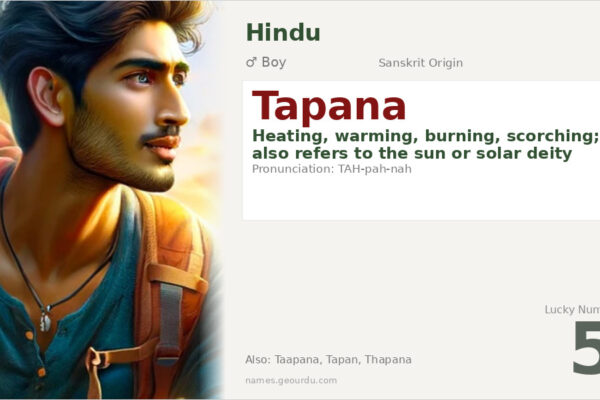 Tapana Name Meaning — Sanskrit Origin, Boy Name & Details (2025)