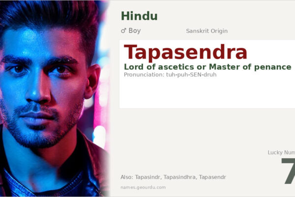 Tapasendra Meaning — Sanskrit Origin, Boy Name & Details (2025)