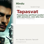 Tapasvat Name Meaning and Details