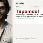 Tapomool Name Meaning and Details