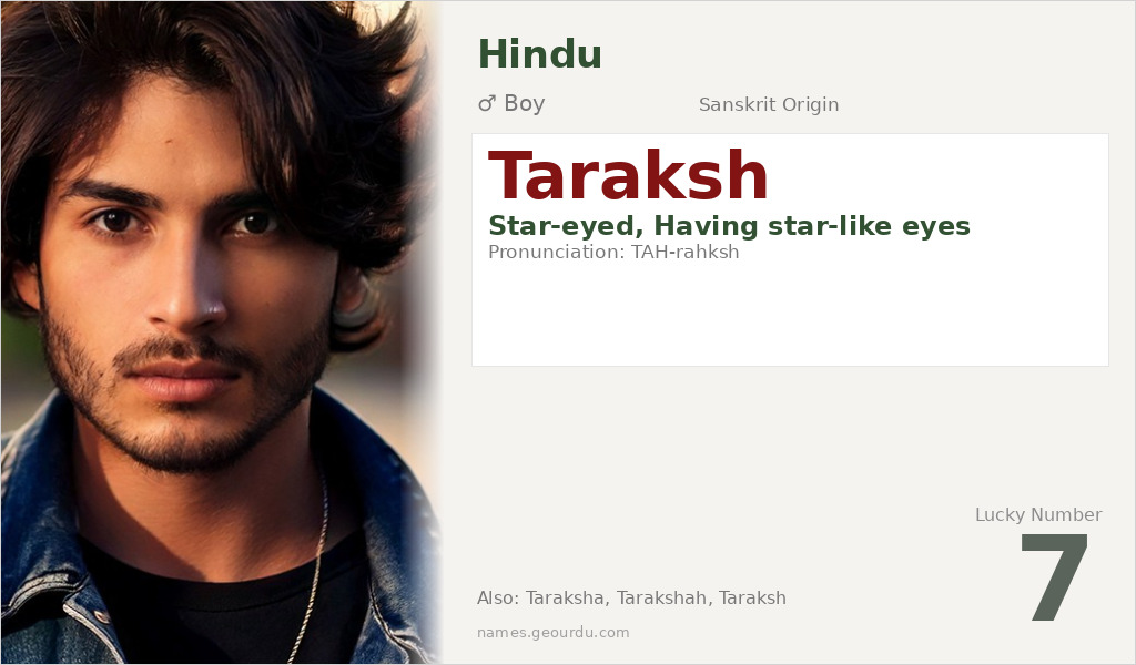 Taraksh Name Meaning and Details
