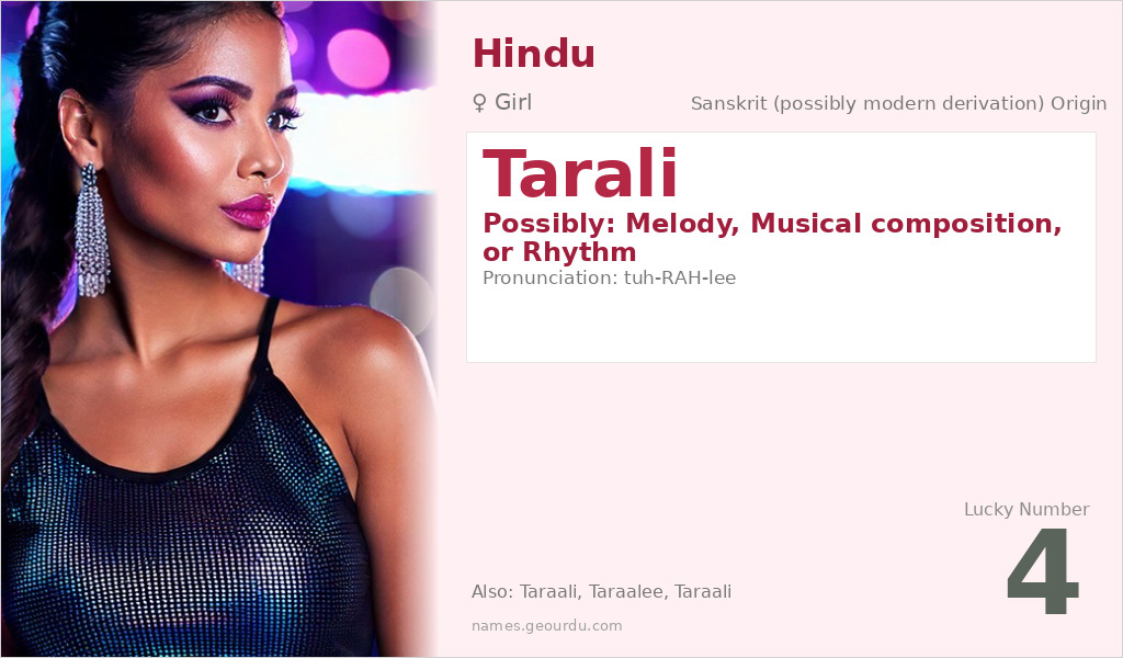 Tarali Name Meaning and Details