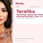 Taralika Name Meaning and Details