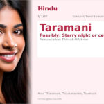 Taramani Name Meaning and Details