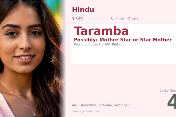 Taramba Name Meaning — Origin, Gender & Details (2025)