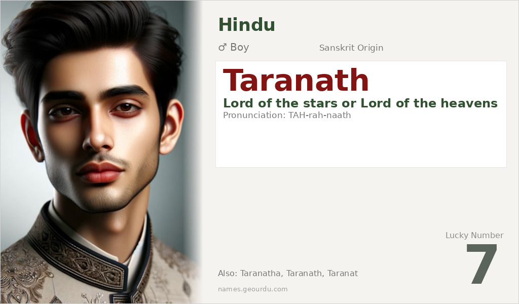 Taranath Name Meaning and Details