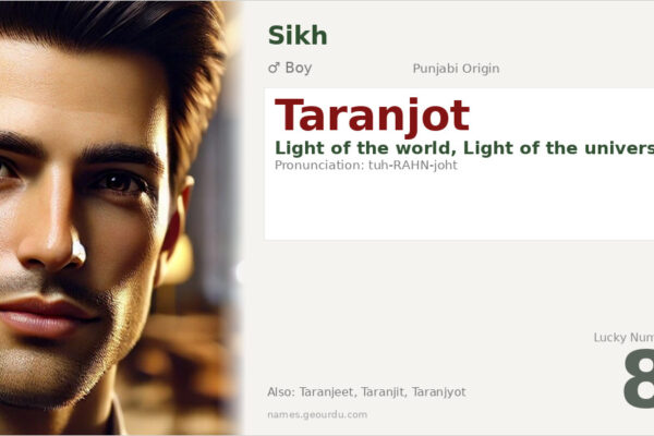 Taranjot Name Meaning — Punjabi Origin, Boy Name & Sikh Significance (2025)