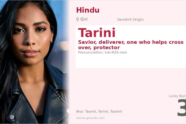 Tarini Name Meaning — Sanskrit Origin, Girl Name & Details (2025)