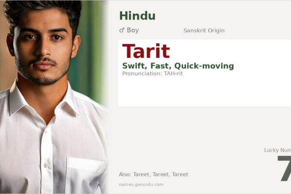 Tarit Name Meaning — Sanskrit Origin, Boy Name & Details (2025)